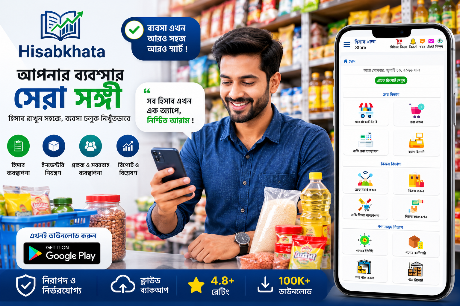 Retail Shop Ledger Support